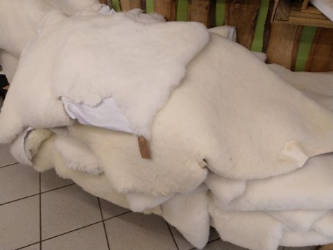 Mand� lammeskind - konventionelt garvet